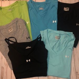 Under Armour Tanks  & T Shirt Bundle
